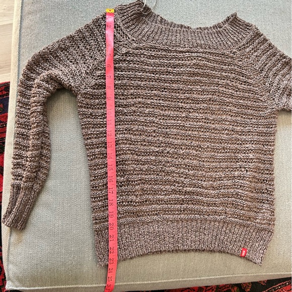 Ribbon Knit Esprit Slouchy Sweater - Picture 13 of 13